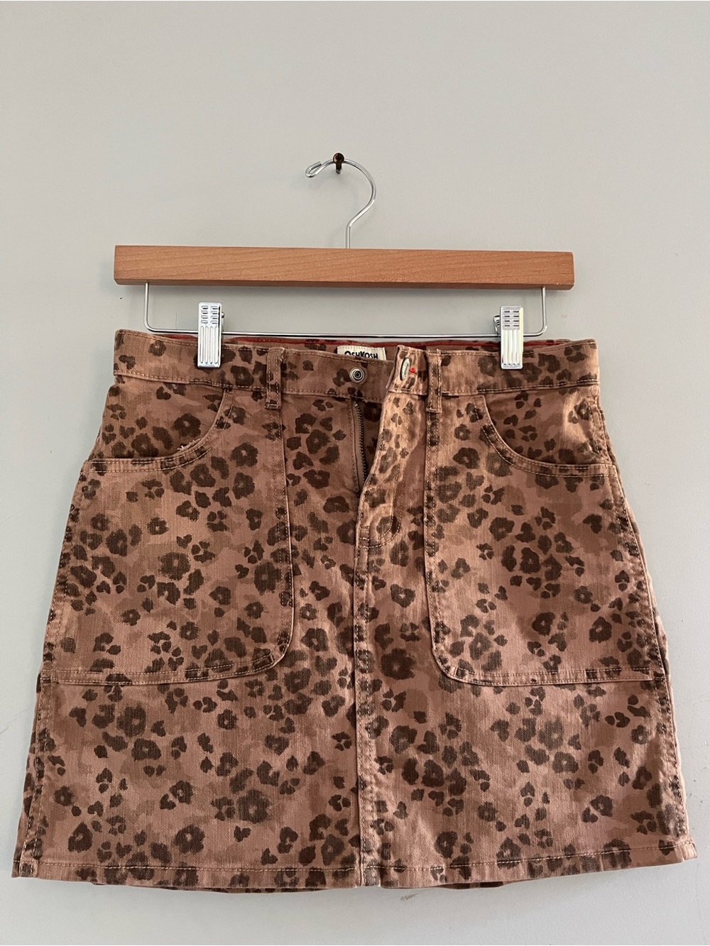 OshKosh B'gosh Brown Leopard-Print Mini   14/14A